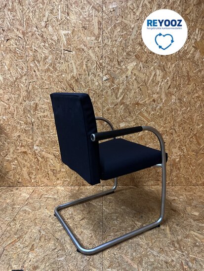 Vitra Viasoft design sledestoel - donkerblauw