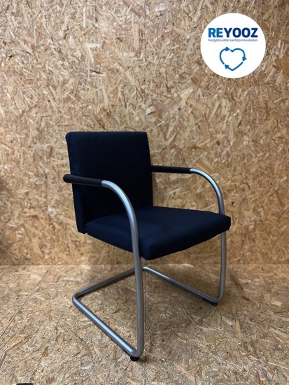 Vitra Viasoft design sledestoel - donkerblauw