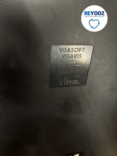 Vitra Viasoft design sledestoel - donkerblauw