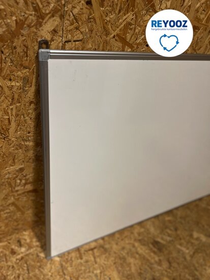 Whiteboard 120x90cm wit magnetisch