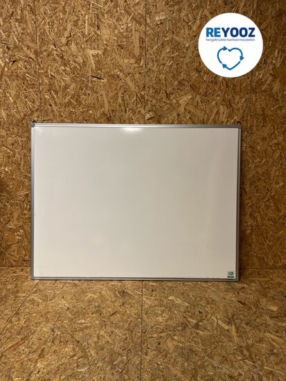 Whiteboard 120x90cm wit magnetisch