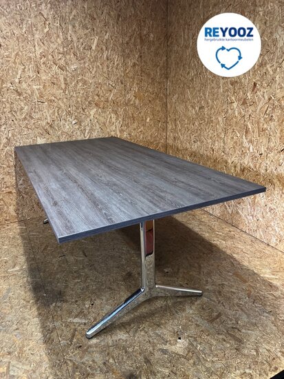 Ahrend vergadertafel 200x100cm met nieuw blad