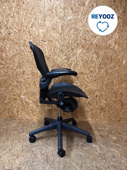 Herman Miller Aeron &quot;B&quot; tweedehands - antraciet